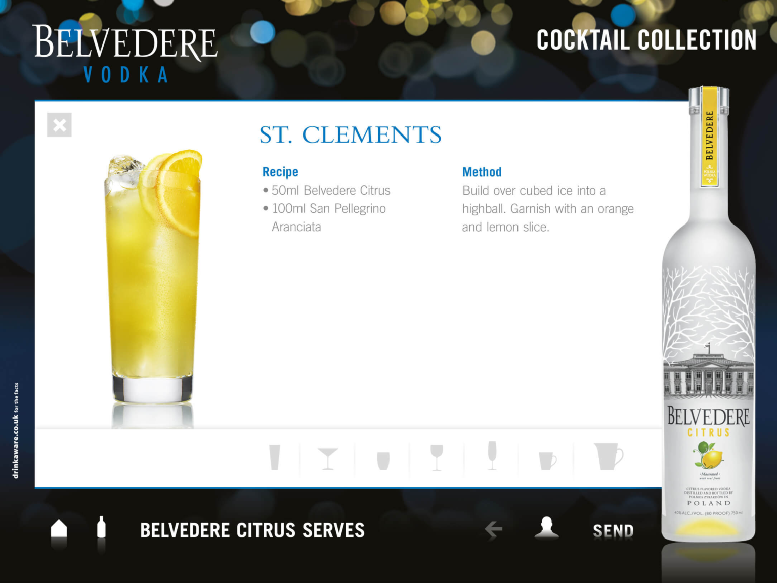 Cocktail sales app design and development