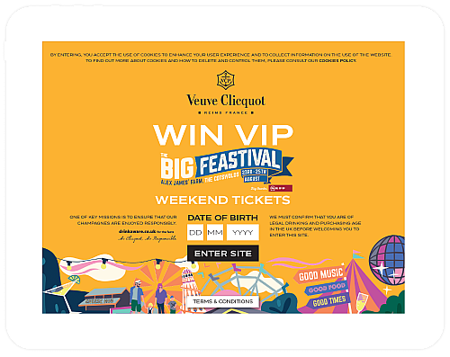 Competition microsite development veuveclicquot